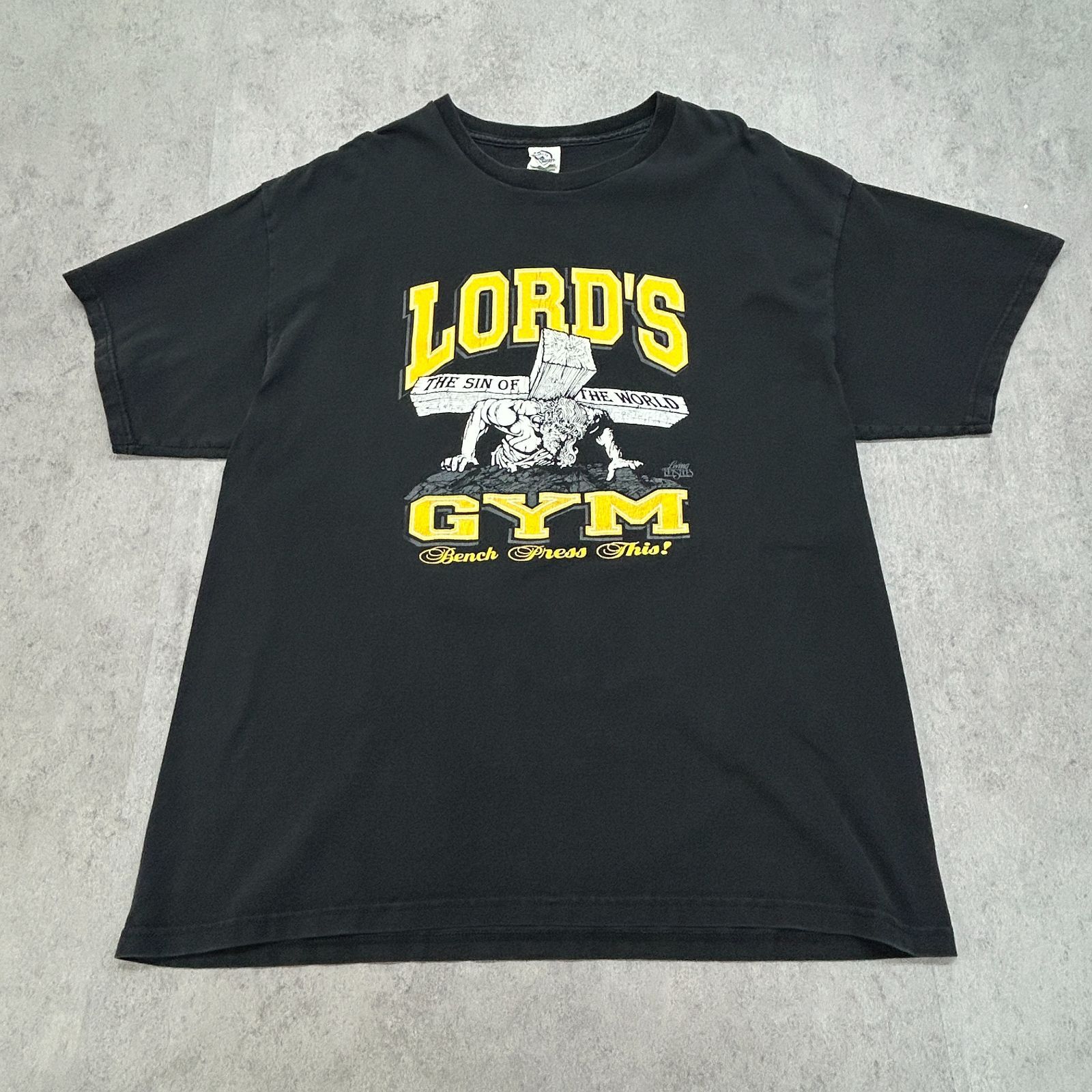 公式の店舗 GYM LORD'S ロードジム プリントTシャツ 半袖Tシャツ ジーザス ミュージシャン