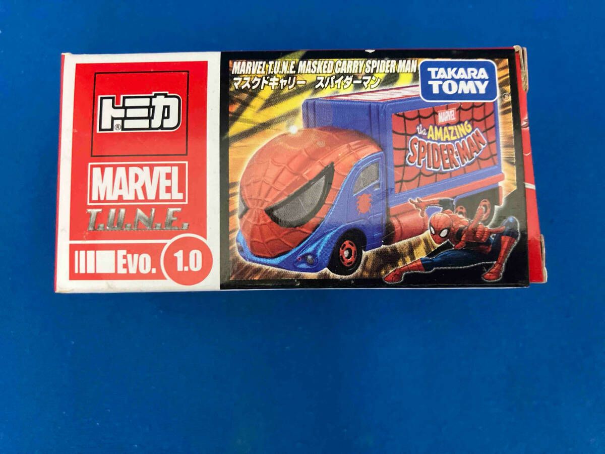 トミカ Evo.1.0マ ス クドキャリー スパイダーマン マーベル