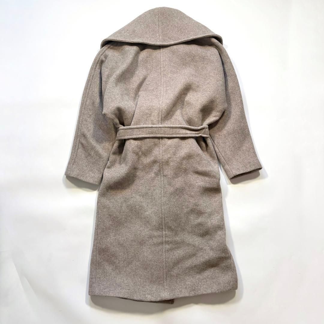 タグ付き】ZARA MANTECO ビッグカラー 工場 ベルト ロングコート ザラ