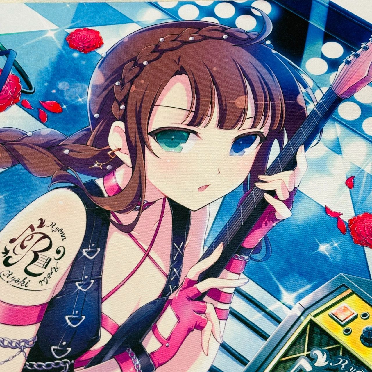 シノビマスター　閃乱カグラ　ラバーマット　両奈 シノビマスター 閃乱カグラ NEW LINK ラバーマット(両奈/爆乳祭