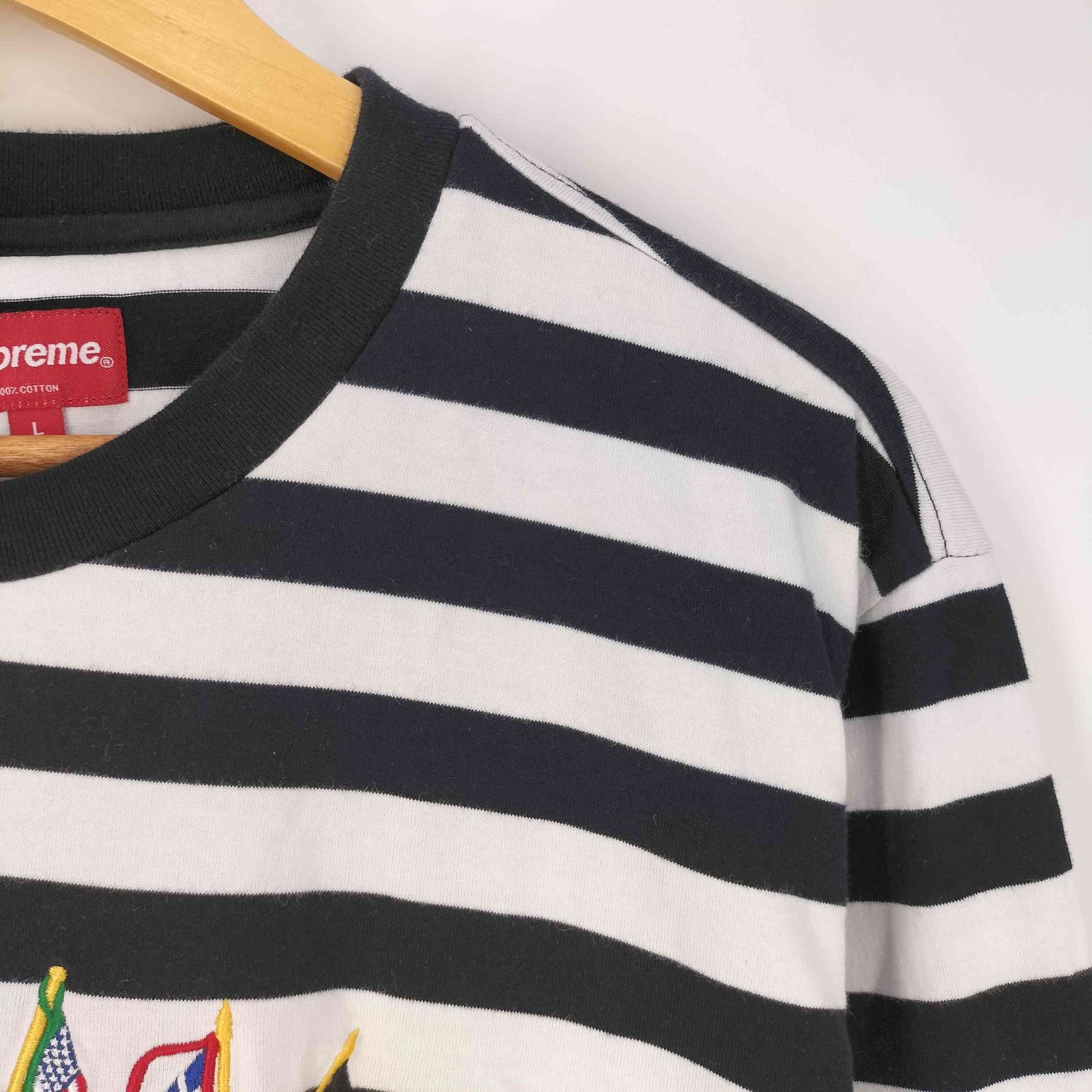 シュプリーム Supreme Flags L/S Top フラッグ ロングスリーブ トップ 