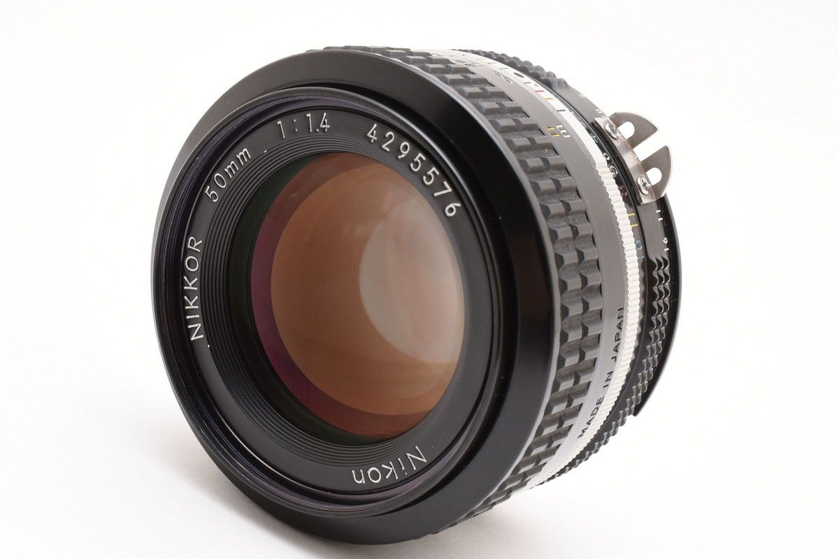 良品】Nikon NIKKOR 50mm 1:1.4 Ai 単焦点レンズ ファッション ニコン