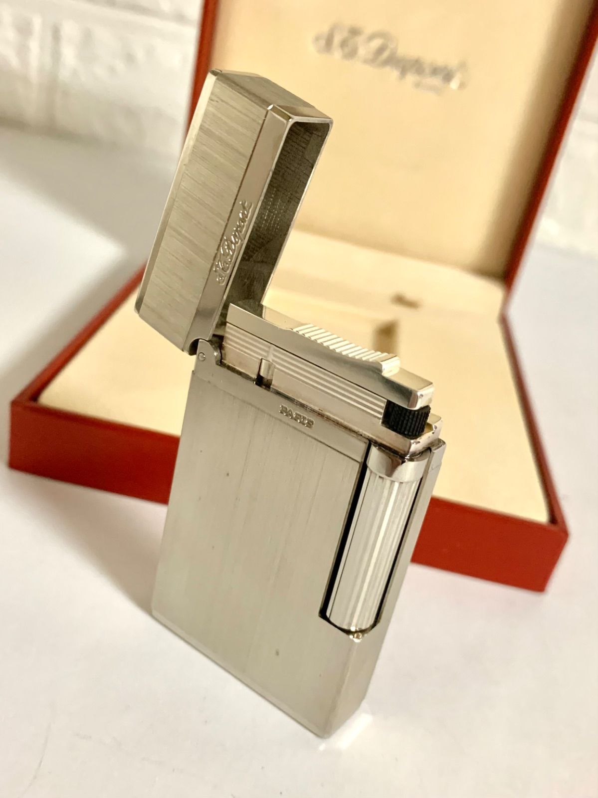 S.T.Dupont デュポン ガスライター ライン2 ヘアライン 16404 - メルカリ