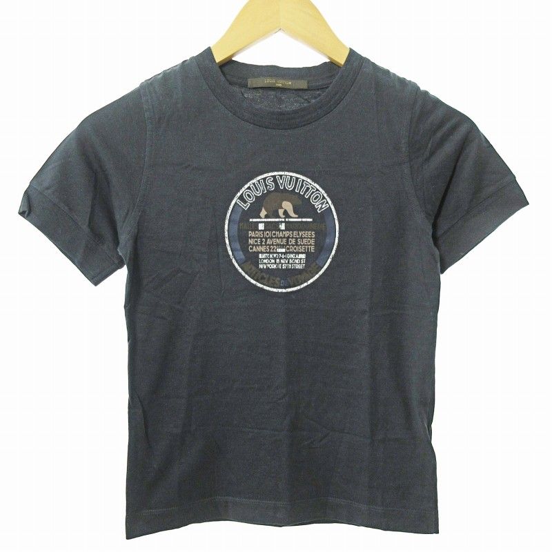 ルイヴィトン LOUIS VUITTON キッズ Tシャツ カットソー 半袖 シルク混