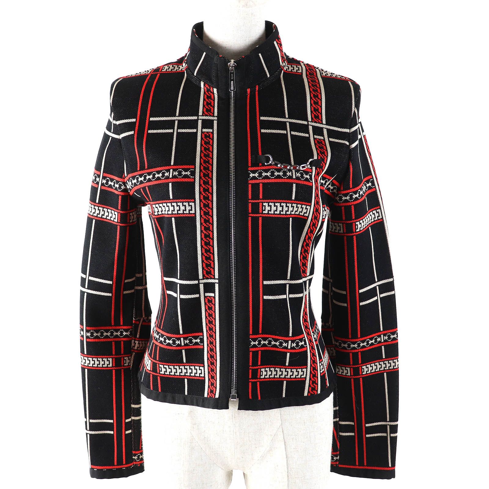 未使用品△HERMES エルメス 2023年製 3H4209DC Tartan et