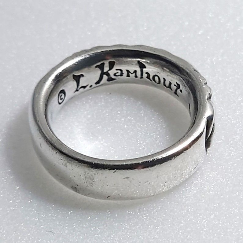 Kamhout カムホート　ラブバイトリング　シルバーリング 20号 Kamhout カムホート ラブバイトリング シルバーリング 20号 LEONARD