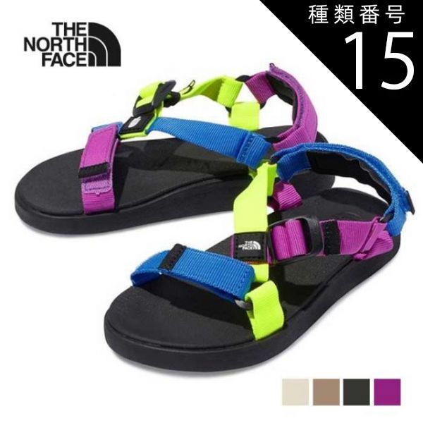 種類15：(KK)TNFブラック×ブラック/21cm ザ・ノース・フェイス キッズ ストラップサンダル 子ども THE NORTH FACE ストレイタム２ 子供 靴 ジュニアスニーカー くつ クツ キッズスニーカー ジュニア