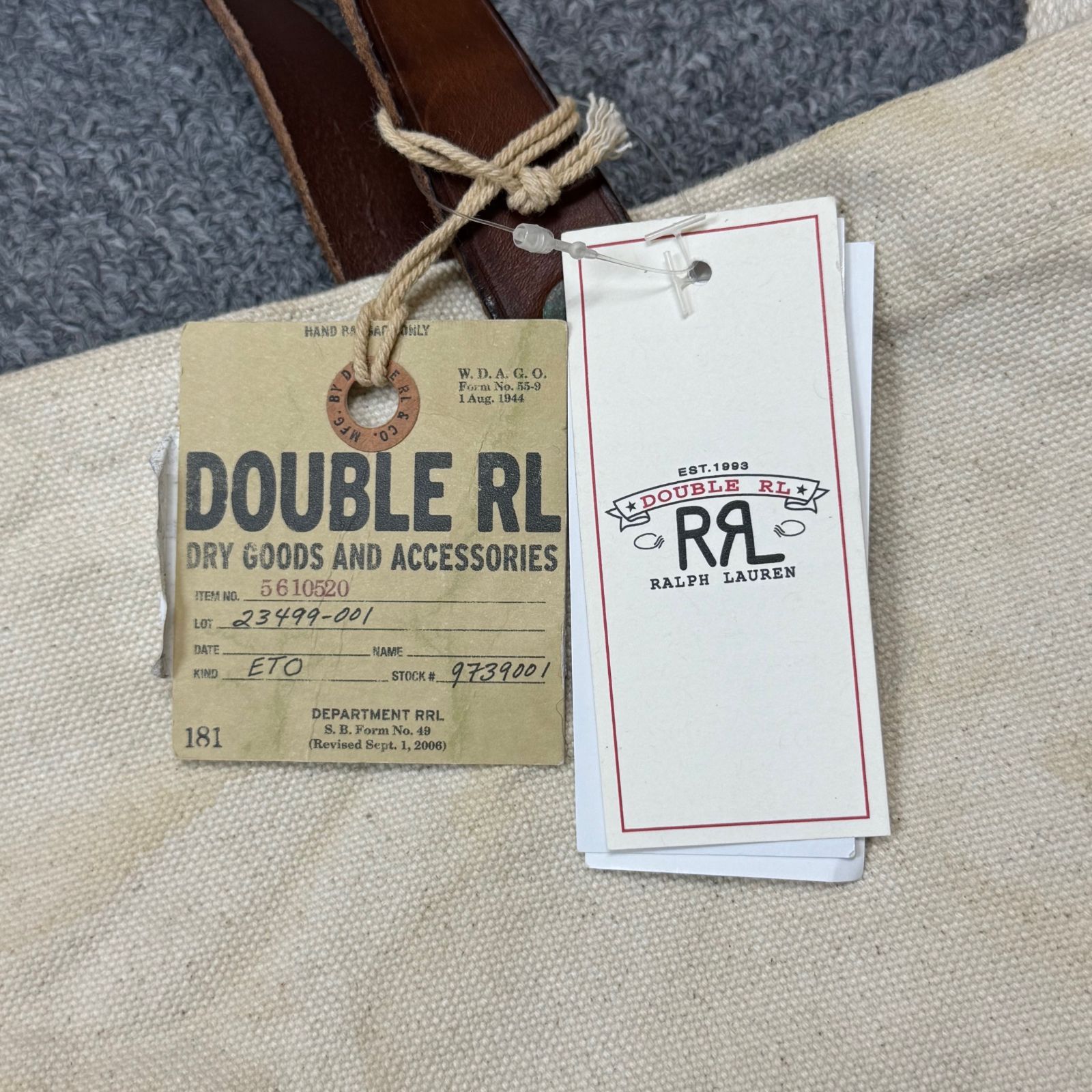 RRL 希少 停産絶版 迷彩柄 レザー トートバッグ レザー トート | ラルフ ローレン公式オンラインストア