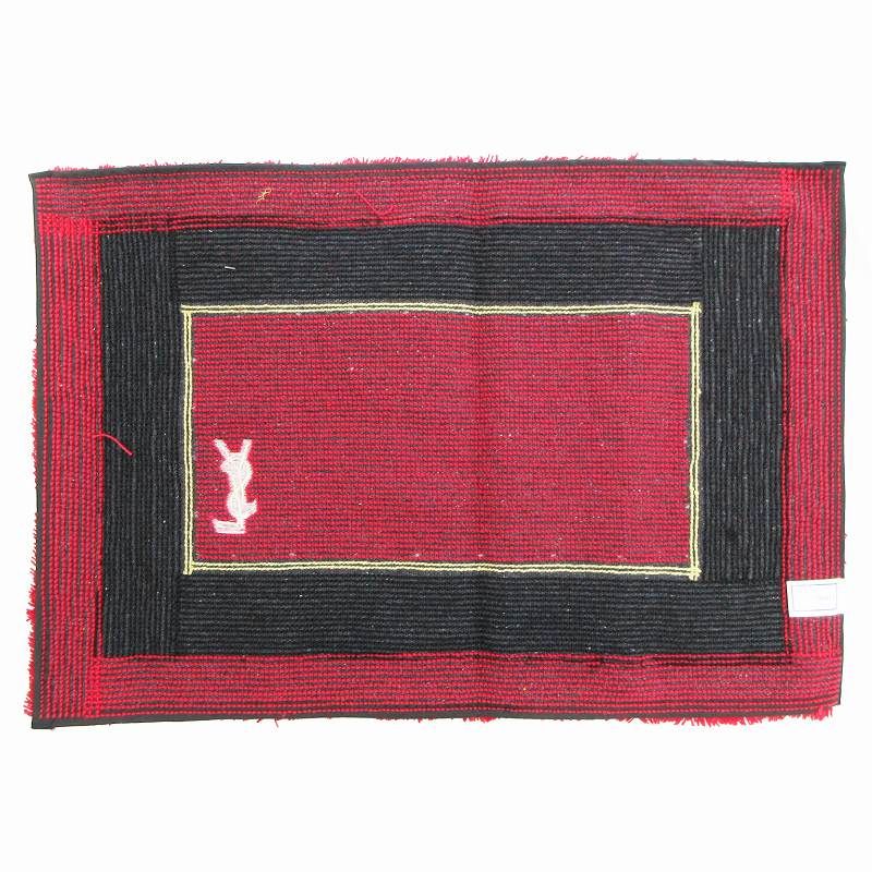 メルカリ便☆イヴサンローラン☆レトロ　バスマット メルカリ便☆イヴサンローラン☆レトロバスマット