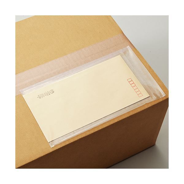 まとめ TANOSEE デリバリーパック 透明 長3 100枚入×5パック ×3セット