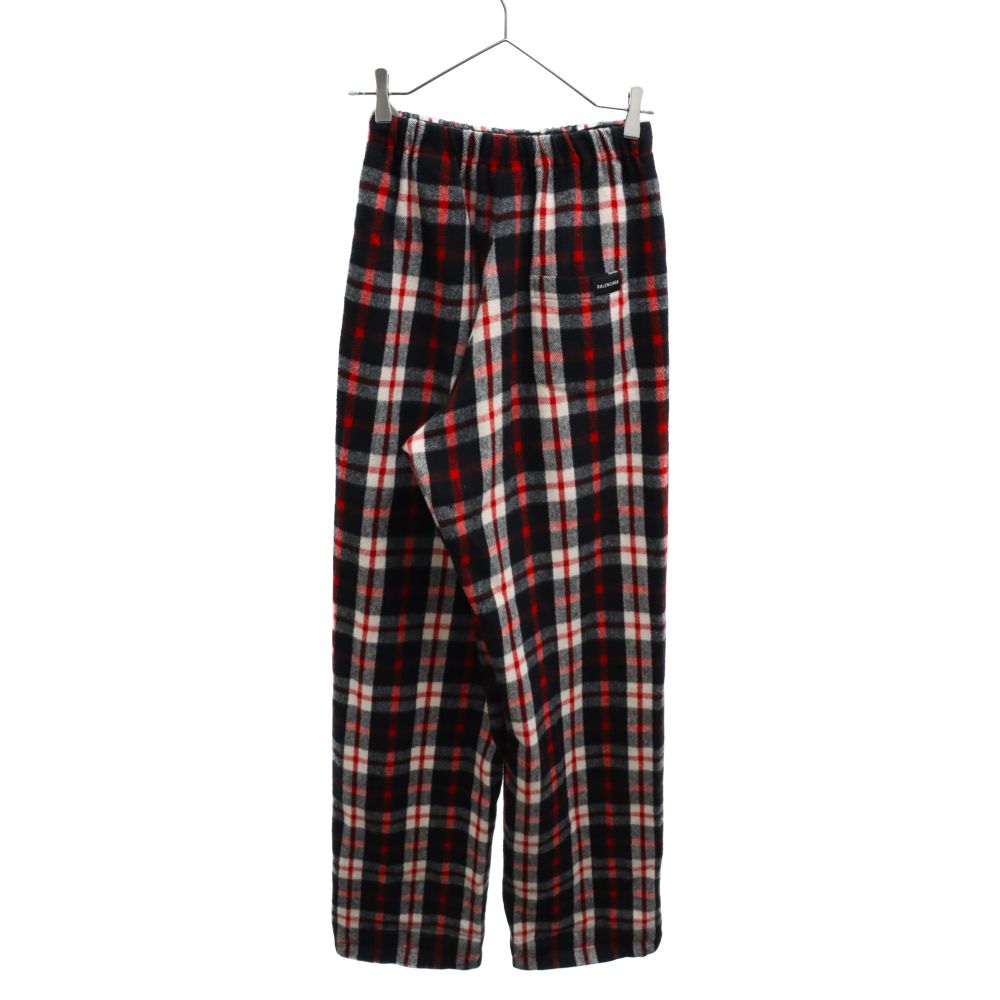 『BALENCIAGA』バレンシアガ (31) チェックパンツ BALENCIAGA 18AW チェック ワイドバギーパンツ