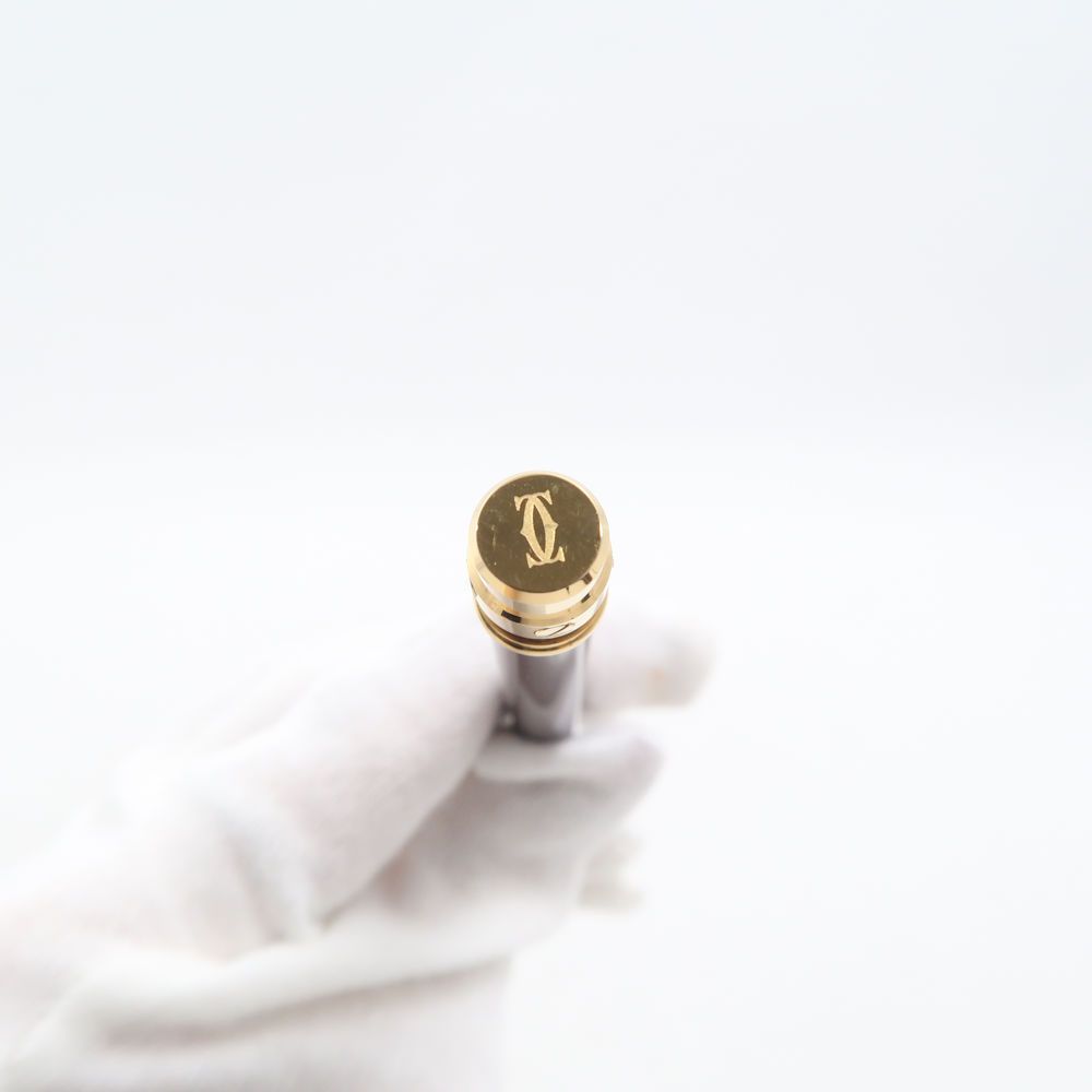 美品 Cartier カルティエ サントス ドゥ カルティエ ボールペン GP  