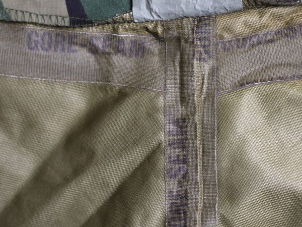 00s 03年製 米軍実物 US ARMY ウッドランド カモ オーバー パンツ LARGE LONG / 古着 00年代 オールド ECWCS ゴアテックス ミリタリー 軍物 00s 03年製 米軍実物 US ARMY ウッドランド カモ オーバー
