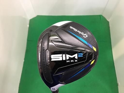 中古】 テーラーメイド SIM2 MAX 5W レフティ フェアウェイ