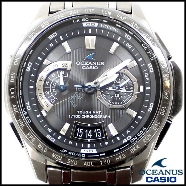 CASIO OCEANS OCW-T750 チタン製 電波ソーラー