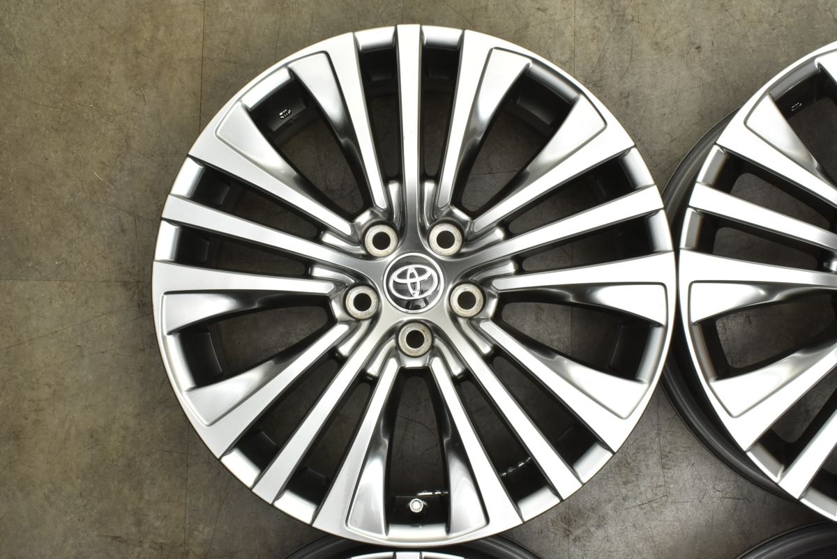 交換用に】トヨタ 80 ハリアー 純正 19in 7J +35 PCD114.3 4本