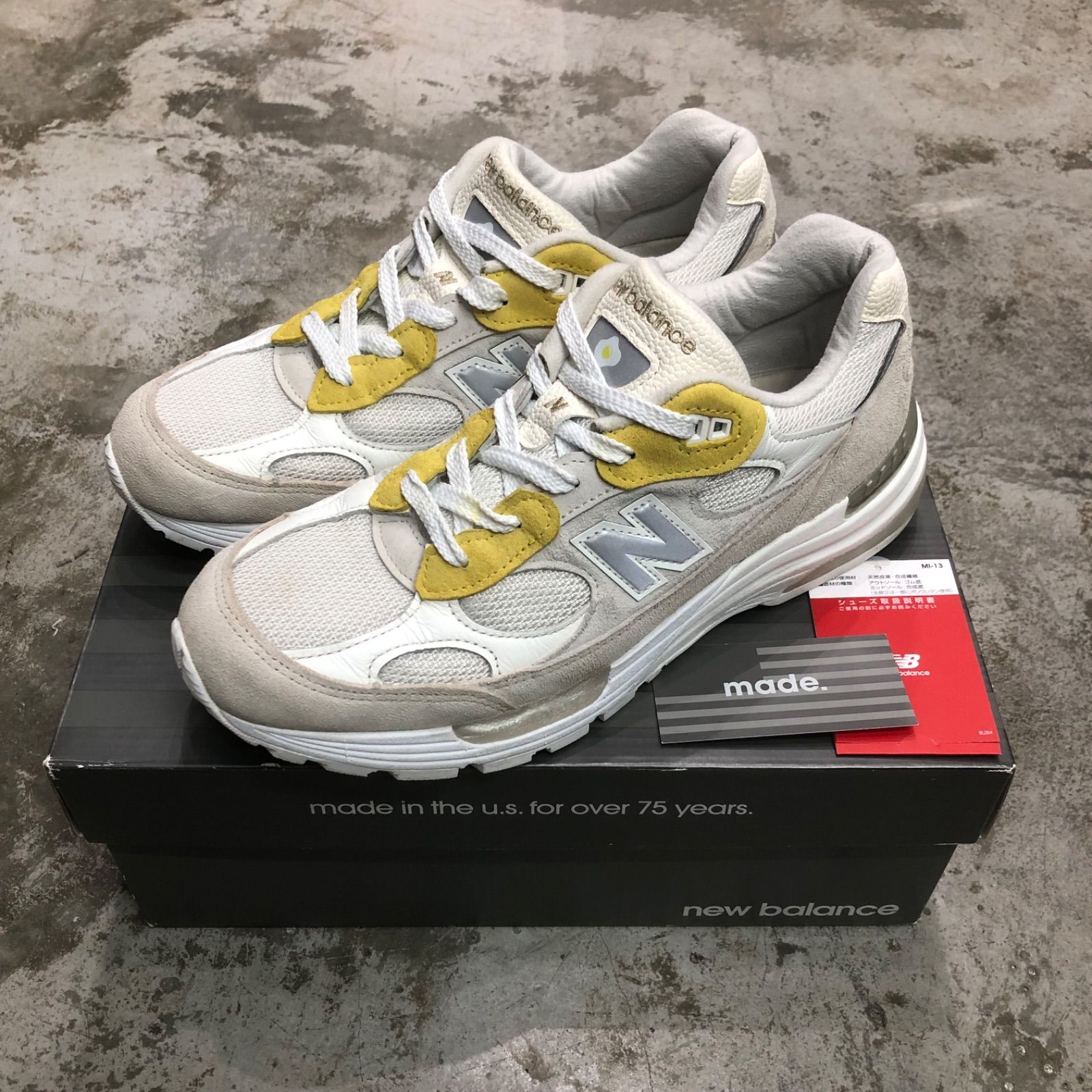 Paperboy × New Balance 992 ローカットスニーカー ペーパーボーイ
