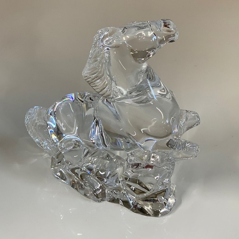 バカラ Baccarat 馬 高さ12cm クリスタル ガラス 干支 ウマ クリスタル 