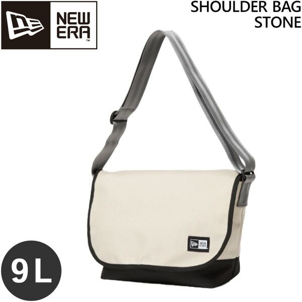 ニューエラ ショルダーバッグ NEWERA SHOULDER BAG ストーン 約9L ポリエステル