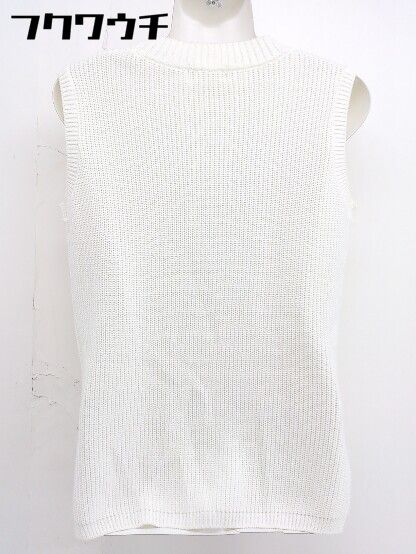 BEAUTY&YOUTH UNITED ARROWS◆ベスト/--/コットン/1618-199-0949 コットンカシミヤミラノリブ ニットベスト ―ウォッシャブル―