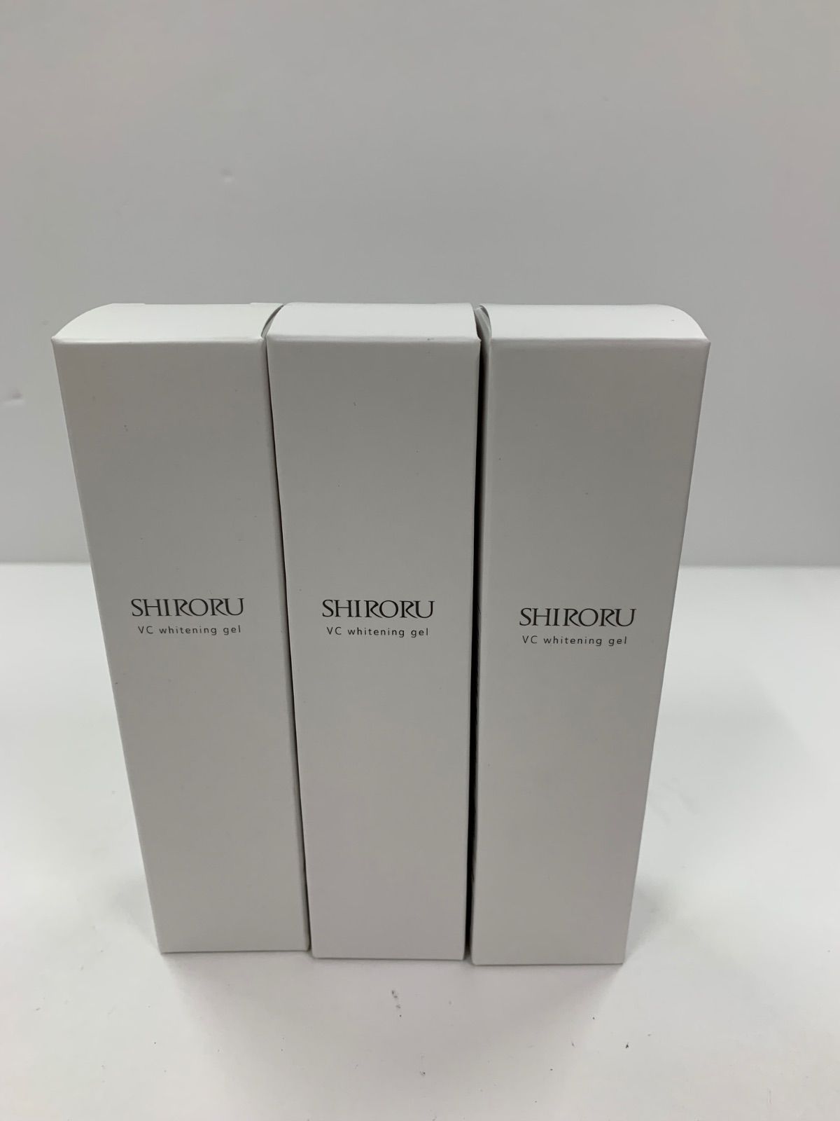 E462 SHIRORU シロル 薬用VCホワイトニングゲル 50g 計3点セット