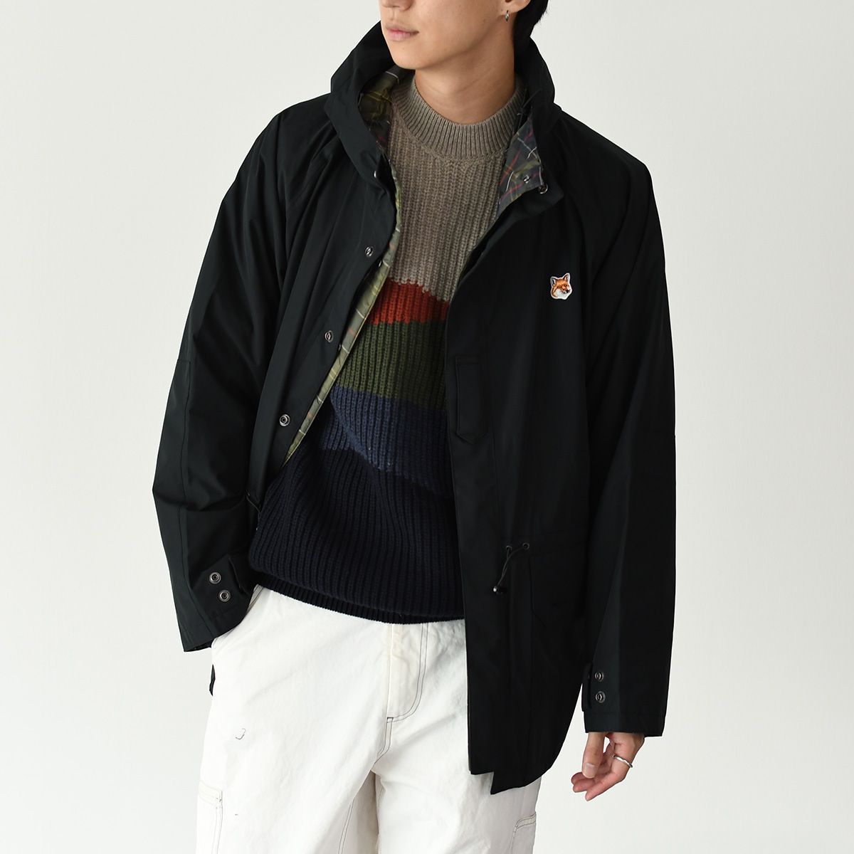 MAISON KITSUNE × BARBOUR メゾンキツネ バブアー アウター ジャケット 