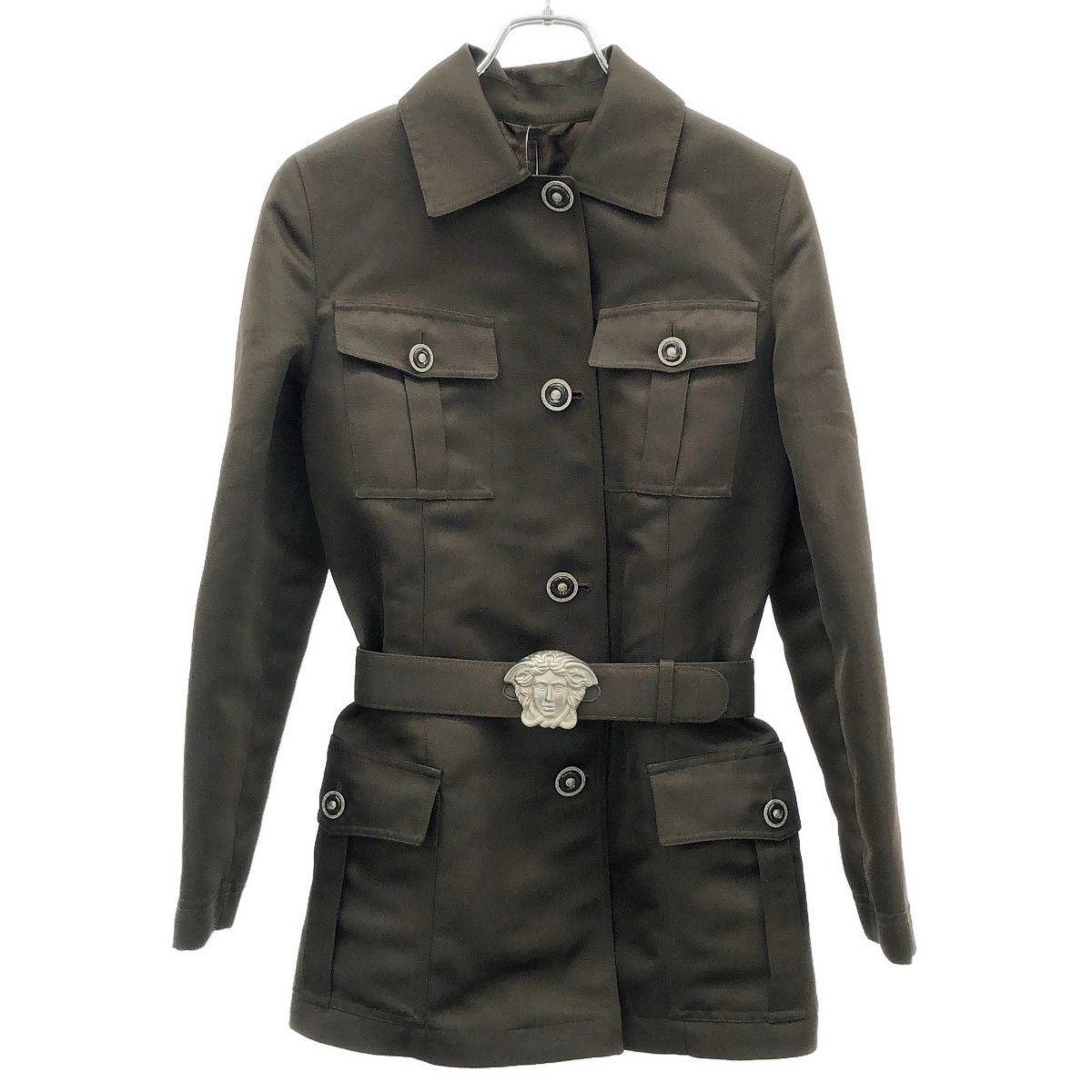 GIANNI VERSACE ヴェルサーチ コート メデューサ 46 VERSACE 