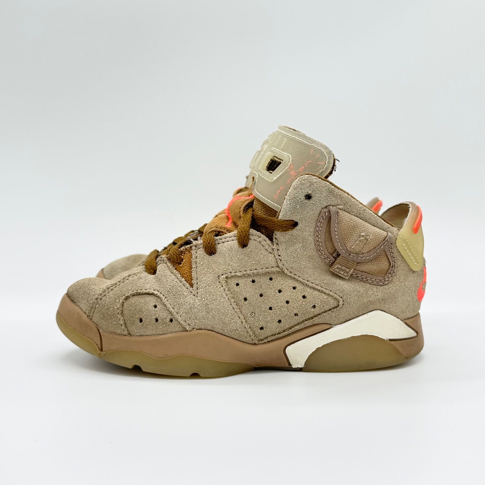 Travis Scott × Nike Air Jordan 6 (PS) 18cmトラヴィススコット ナイキ エアジョーダン6 キッズ シューズ  スニーカー - メルカリ