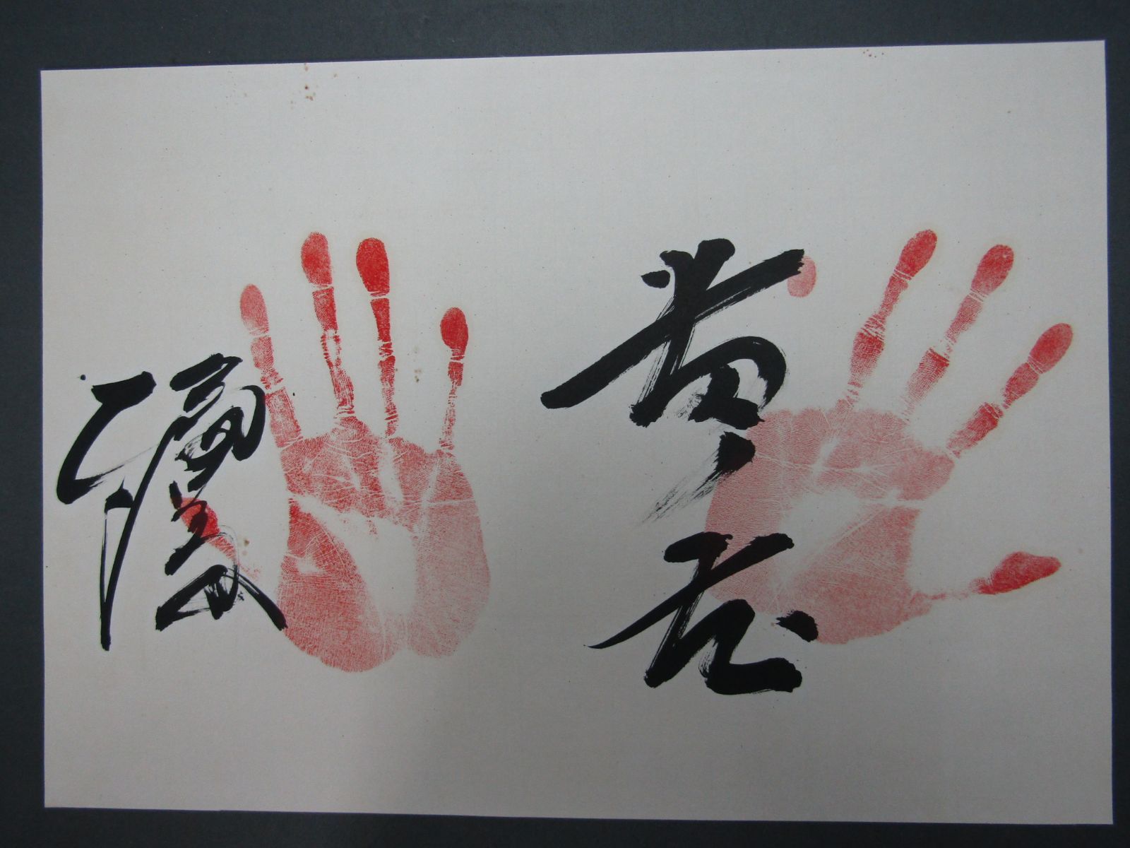大相撲 力士手形 サイン 若乃花貴乃花曙貴ノ浪 額入り 相撲 手形