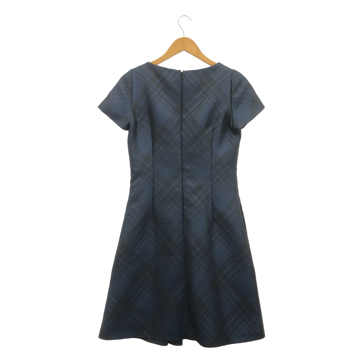 【お値下げ・美品】ジルサンダーネイビー　ワンピース JIL SANDER NAVY ジルサンダーネイビー 襟付きコットン