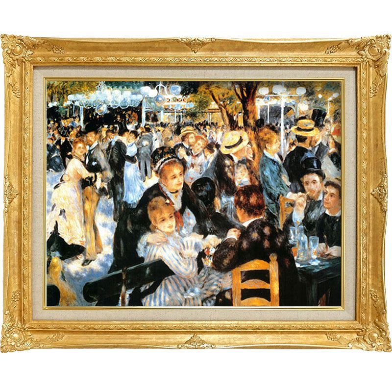 世界の名画】 ルノワール 『ムーラン・ド・ラ・ギャレットの舞踏