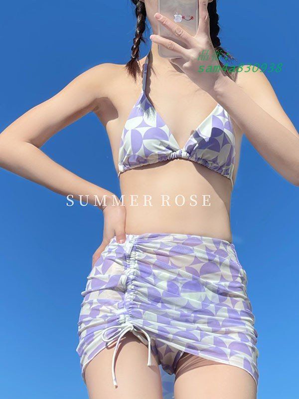 レディース 水着 ビキニ スカート パッド付 かわいい プール ビーチ 小胸 夏 カラフル オトナ女子 海 セクシー am4a830938 MERCADOAVALIA_COM_BR