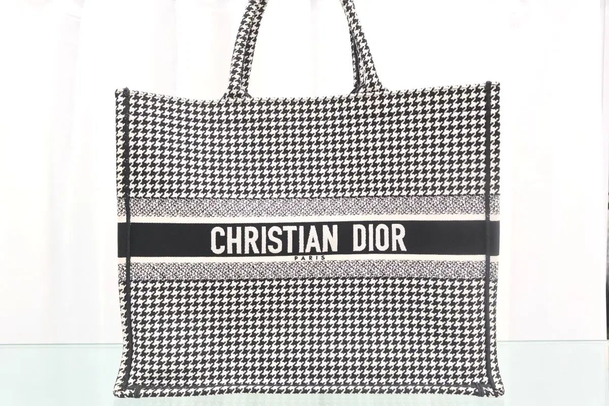 Dior ブックトート ラージ トートバッグ Christian Dior☆DIOR BOOK TOTE ブックトート ラージバッグ