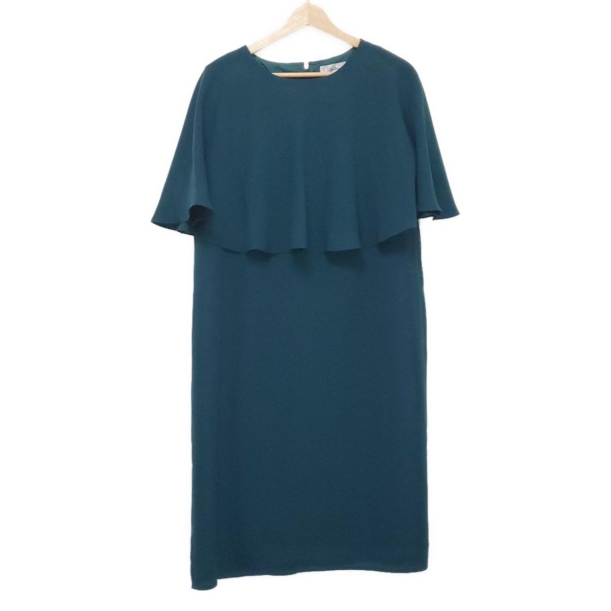 YOKO CHAN ショルダーボリュームドレス黒36 YOKO CHAN 黒 ワンピース 36