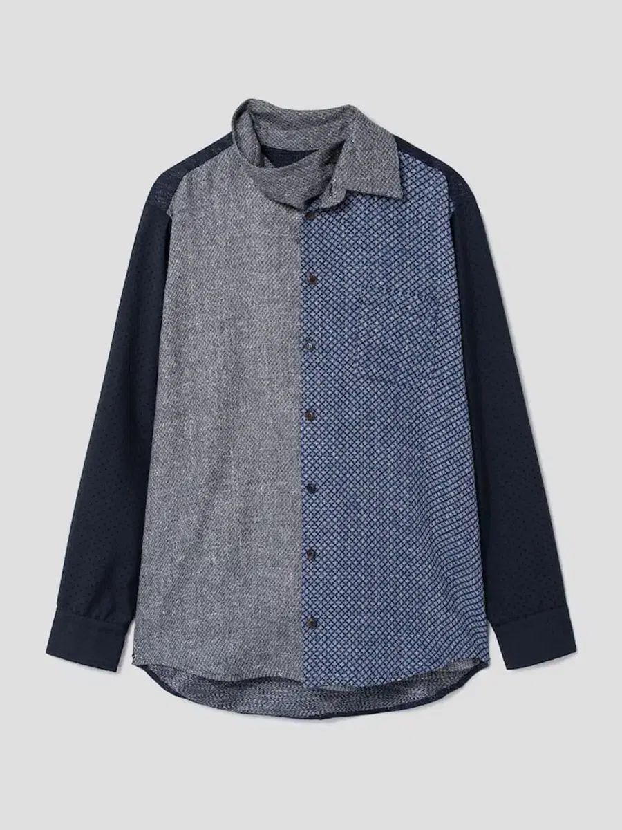 BLESS Neckerchiefer Shirt ー Blue