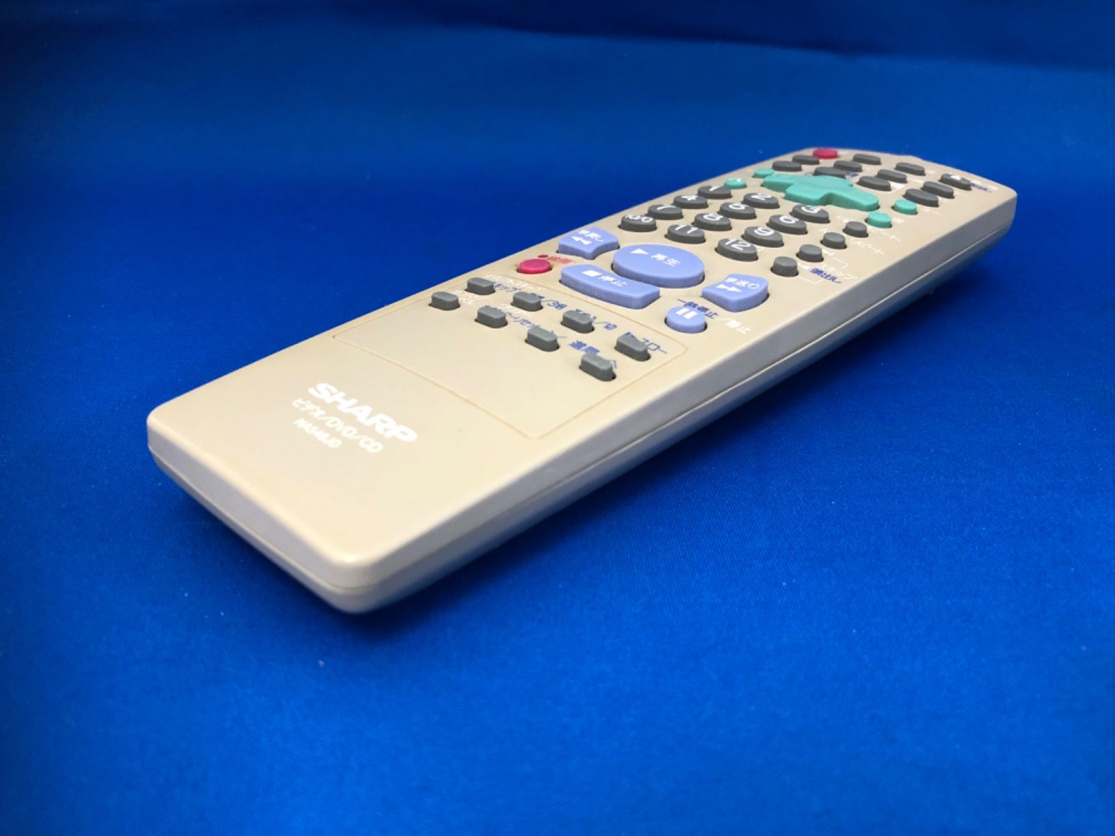 市場】【中古】シャープ ビデオ・DVD・CDリモコン NA548JD