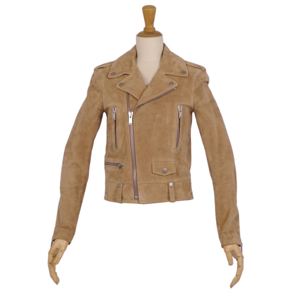 美品 サンローラン パリ SAINT LAURENT PARIS レザージャケッ - メルカリ