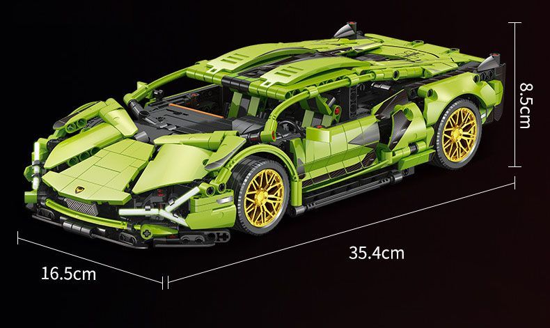 ランボルギーニ スポーツカー 2台セット Amazon.co.jp: Narwhals 1：8 スポーツカー 4290pcs