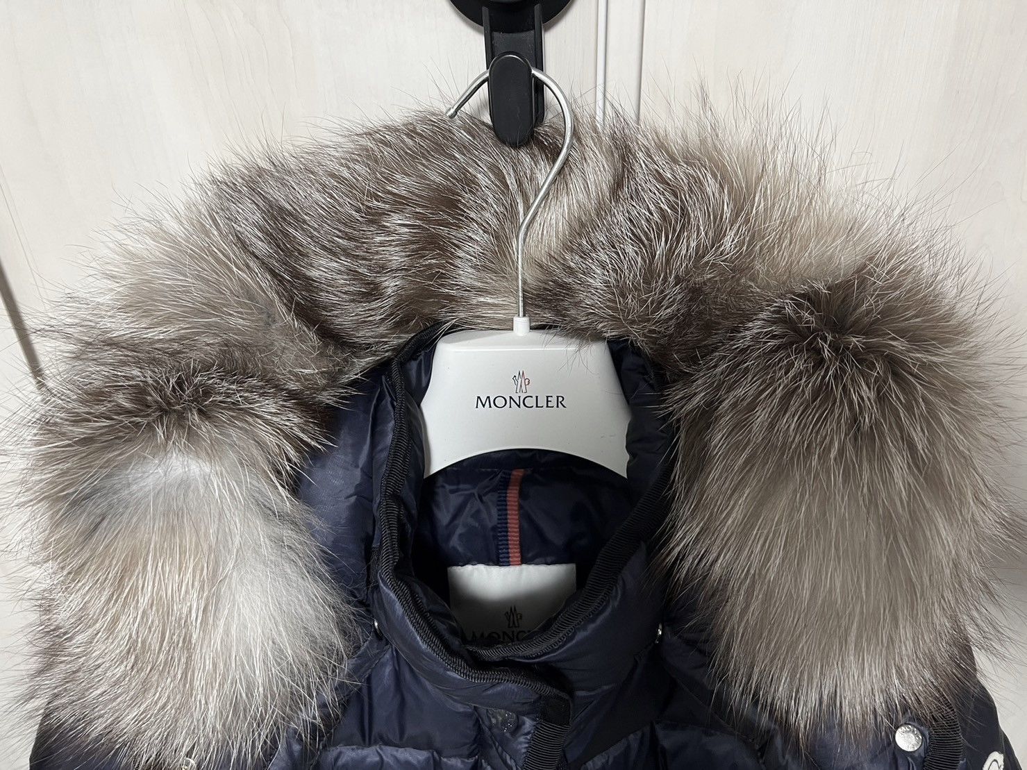 ☆新品未使用タグ付き・本物保証☆ MONCLER HERMIFUR Fox fur ダウン 
