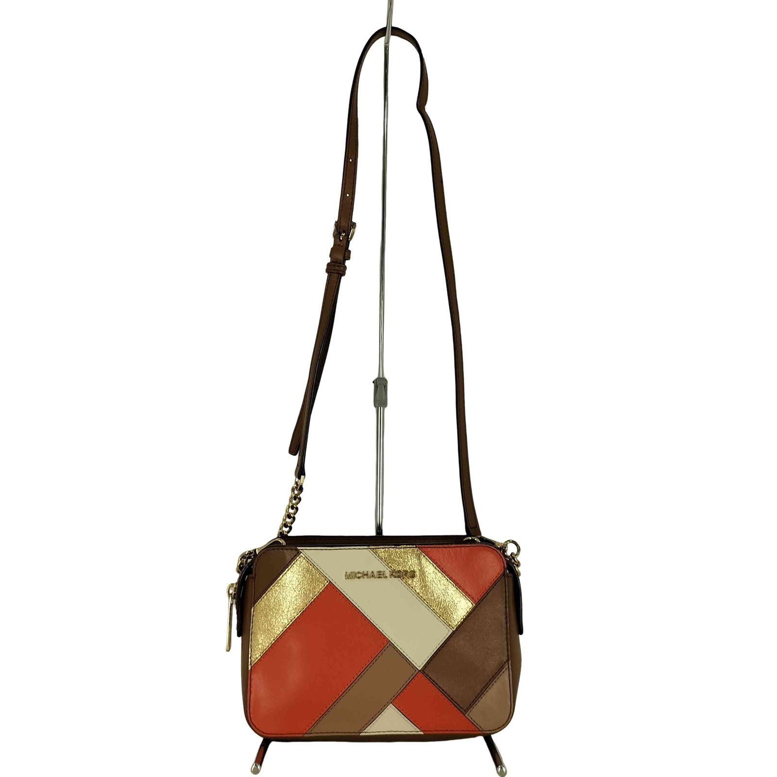 マイケルコース Michael Kors ADELE アデル パッチワーク レザー ショルダーバッグ レディース 表記無