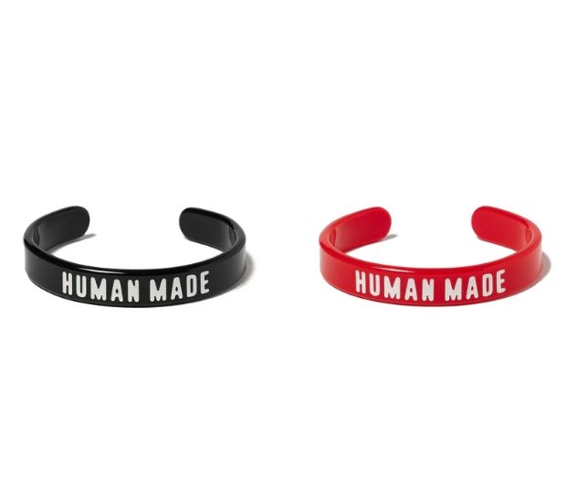 HUMAN MADE 25ss ACRYLIC BANGLE #1 & #2 黒 HUMAN MADE / ACRYLIC BANGLE #2 - GANGSTA MARKET