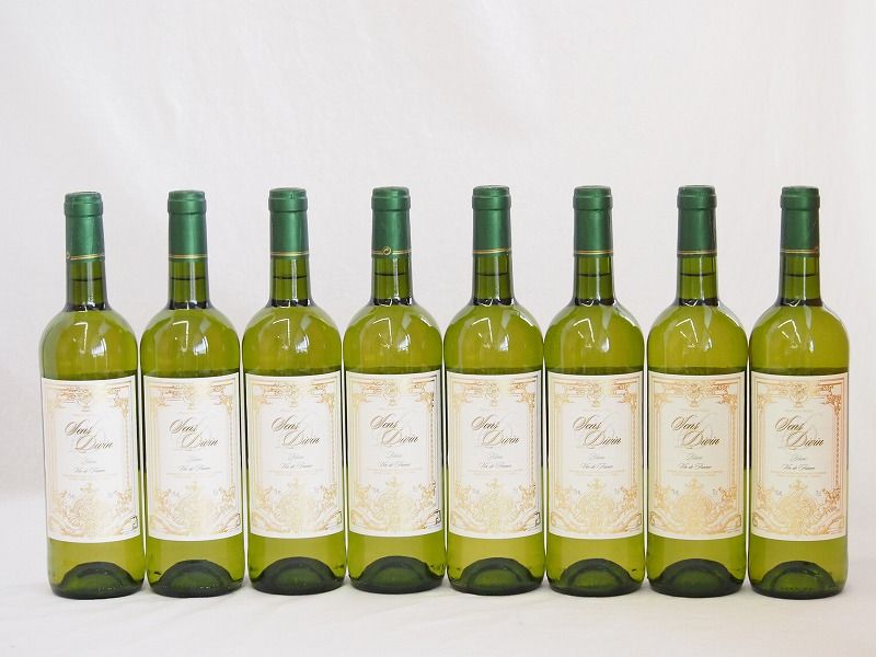 8本セット(フランス白ワイン サンディヴァン ブラン) 750ml×8本
