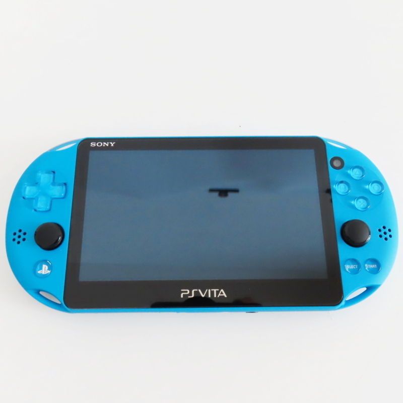 K01-s002 SONY PS Vita PCH-2000 アクアブルー 32GB メモリーカード 専用ケース付き 動作確認/初期化済 K01-s002 SONY PS Vita PCH-2000 アクアブルー 32GB メモリー