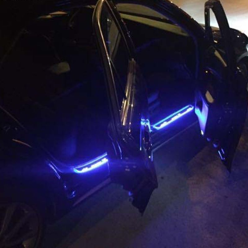 【送料無料】16～23年式TOYOTA C-HR流光ダイナミック走馬呼吸LED迎賓踏板・ドアシカケライト【白灯/青灯選択可】CX02