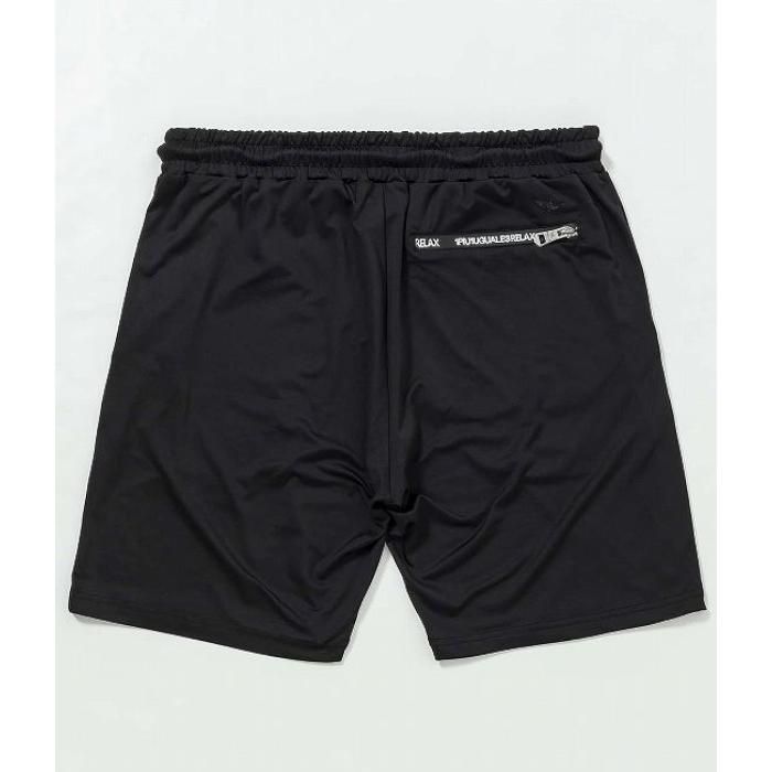 RELAX ウノピゥウノウグァーレトレ リラックス USB 24011 ラッシュガード ロゴ ショートパンツ ブラック