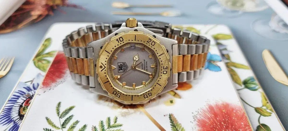 正規品 TAG Heuer タグホイヤー プロフェッショナル 3000 ゴールドウォッチ