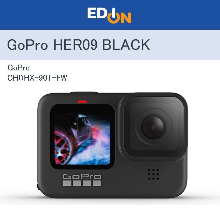 00101 GoPro HER09 BLACK アクションカメラ CHDHX-901-FW
