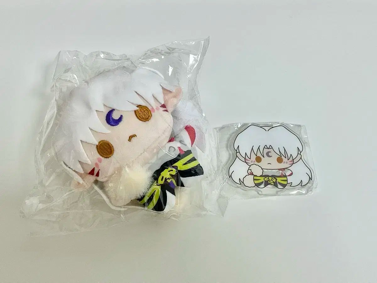 犬夜叉　殺生丸　ぬいぐるみ　骨あり　20cm　I001 犬夜叉 殺生丸 ぬいぐるみ 骨あり 20cm I001 - メルカリ