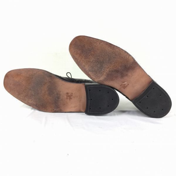 FREEMAN Vintage品 フルブローグ/ウイングチップ ビジネスシューズ茶