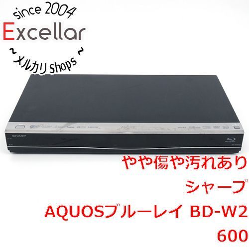 bn 7 SHARP AQUOS ブルーレイディスクレコーダー BD-W2600 リモコンなし